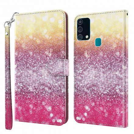 Samsung Galaxy A32 5G Light Spot Glitter Case Magenta