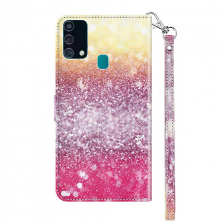 Samsung Galaxy A32 5G Light Spot Glitter Case Magenta