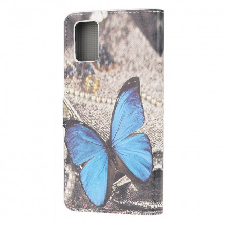 Samsung Galaxy A32 5G Butterfly Custodia Prestige Blue