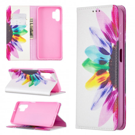 Flip Cover Samsung Galaxy A32 5G Watercolour Flower