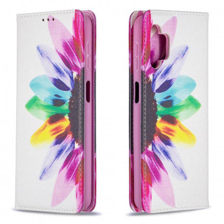 Flip Cover Samsung Galaxy A32 5G Watercolour Flower