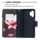 Custodia Samsung Galaxy A32 5G Zipped Pocket Flower