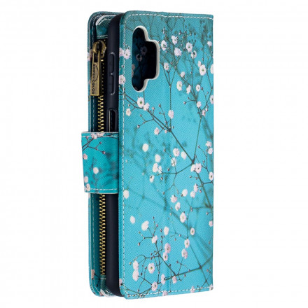 Samsung Galaxy A32 5G Zipper Pocket Case Tree