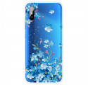 Custodia Xiaomi Redmi 9A Blue Flowers