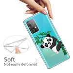 Samsung Galaxy 32 5G Panda Custodia su Bamboo