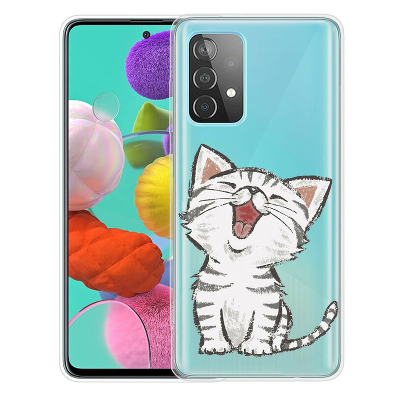 Samsung Galaxy A32 5G Custodia gatto carino