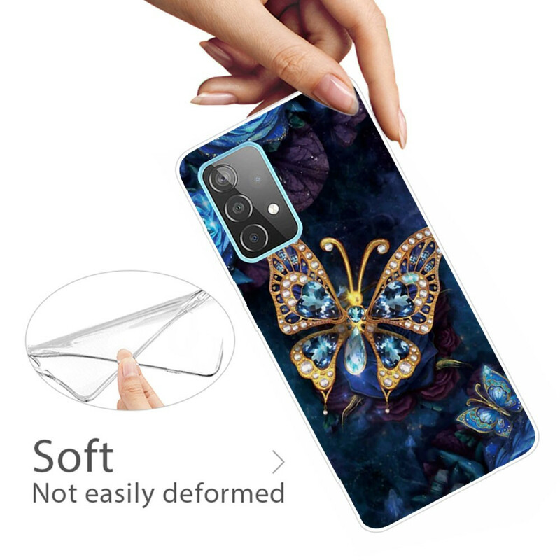 Samsung Galaxy A32 5G Butterfly Case Luxury