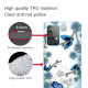 Samsung Galaxy A52 5G Clear Case Farfalle e fiori Retro