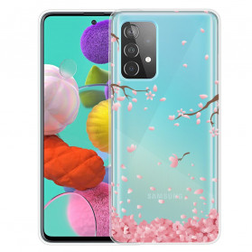 Samsung Galaxy A52 5G Custodia con rami di fiori