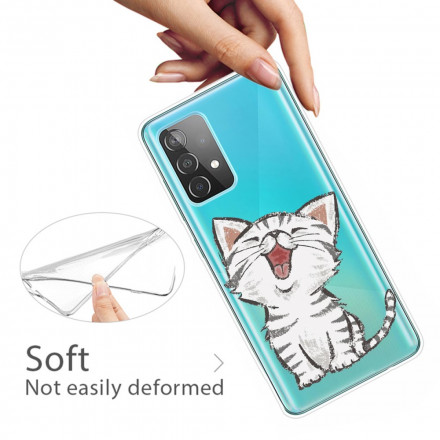 Samsung Galaxy A52 5G Custodia gatto carino