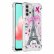 Samsung Galaxy A32 5G Custodia Torre Eiffel Glitter