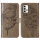 Custodia Samsung Galaxy A32 5G Butterfly Design con cinturino