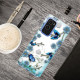 OnePlus 9 Pro Custodia Farfalle e Fiori Retro