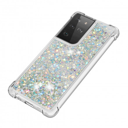 Custodia Samsung Galaxy S21 Ultra 5G Glitter