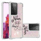 Samsung Galaxy S21 Ultra 5G Custodia Glitter Never Stop Dreaming