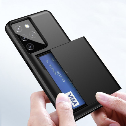 Samsung Galaxy S21 Ultra 5G Custodia rigida Custodia per schede flashy
