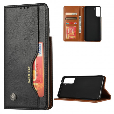 Custodia in similpelle Flip Cover Samsung Galaxy S21 Plus 5G