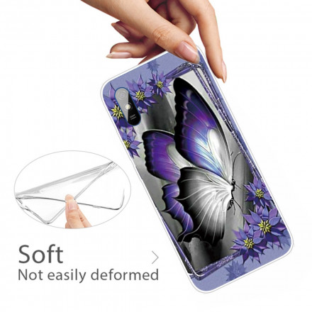 Xiaomi Redmi 9A Custodia a farfalla Royal