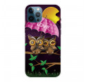 iPhone 12 / 12 Pro Custodia flessibile Love Owls