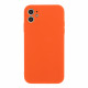 iPhone 11 Custodia in silicone Mat Colore puro