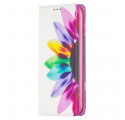 Flip Cover iPhone 11 Watercolour Flower