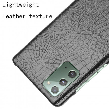 Samsung Galaxy Note 20 Custodia effetto pelle di coccodrillo
