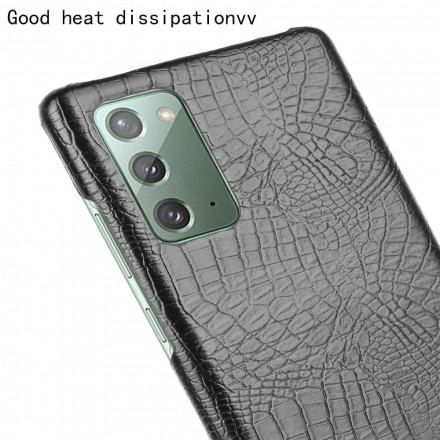 Samsung Galaxy Note 20 Custodia effetto pelle di coccodrillo
