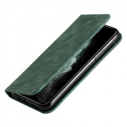 Flip Cover iPhone 11 Pro Fiori barocchi