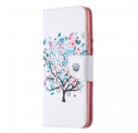 Xiaomi Redmi 9C Custodia con albero fiorito