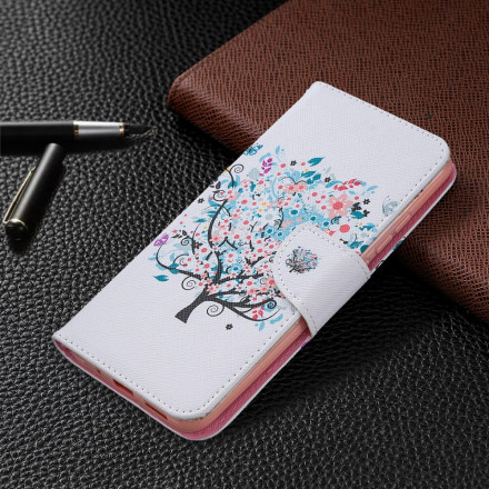 Xiaomi Redmi 9C Custodia con albero fiorito