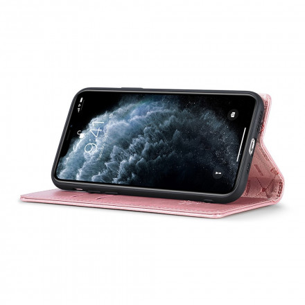 Flip Cover iPhone 11 Pro Max LC.IMEEKE effetto pelle