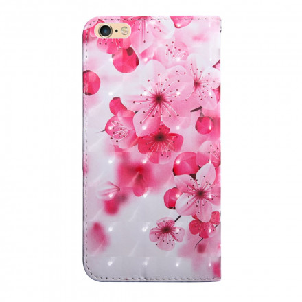 Custodia iPhone SE 2 Fiori rosa