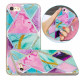 iPhone SE 2 / 8. / 7 Marble Design Custodia glitterata