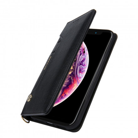 Flip Cover iPhone XR effetto pelle multi-card CMAI2