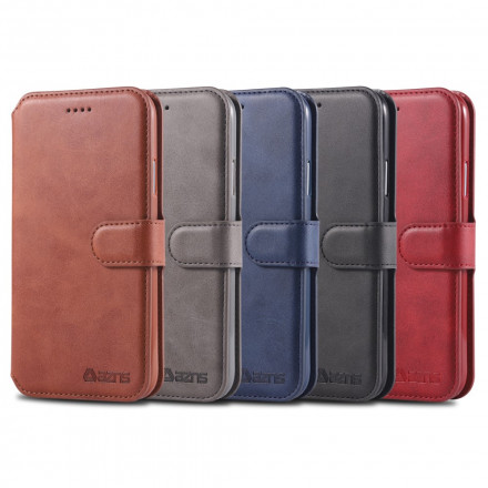 Cover per iPhone XR AZNS effetto pelle