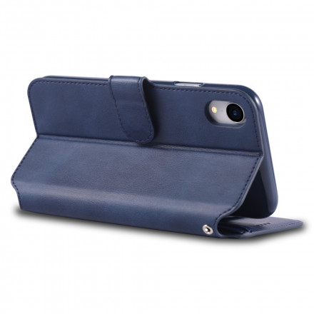 Cover per iPhone XR AZNS effetto pelle