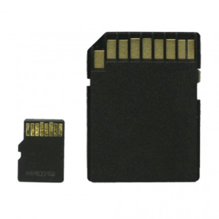 Scheda Micro SD da 4 GB con adattatore SD