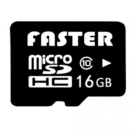 Scheda Micro SD da 16 GB con adattatore SD