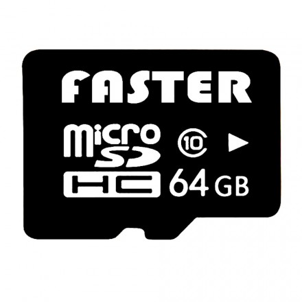 Scheda Micro SD da 64 GB con adattatore SD