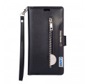 Huawei P40 Pro Custodia portafoglio con cinturino