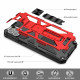Custodia staccabile per iPhone X / XS con supporto rimovibile Custodia staccabile per iPhone X / XS con supporto rimovibile