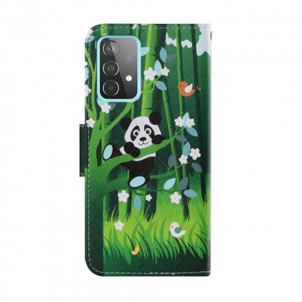 Samsung Galaxy A52 4G / A52 5G Custodia Panda Walk