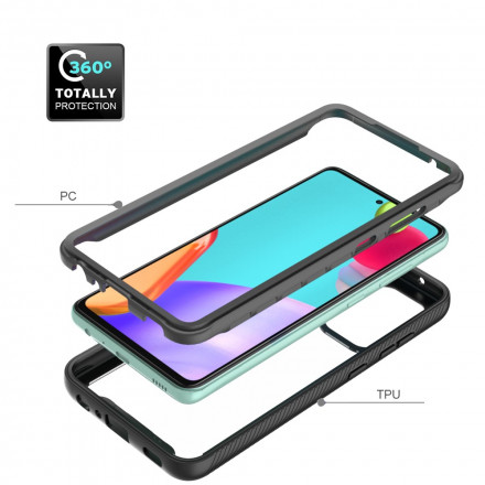 Samsung Galaxy A52 4G / A52 5G Cover Design ibrido Bordi in silicone