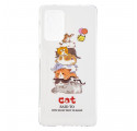 Custodia Samsung Galaxy A52 4G / A52 5G Cats Fluorescente