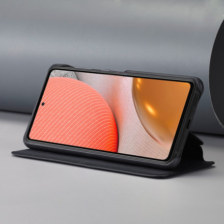 Flip Cover Samsung Galaxy A52 4G / A52 5G LC.IMEEKE Effetto Pelle