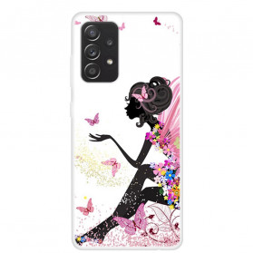 Samsung Galaxy A52 4G / A52 5G Custodia Butterfly Lady