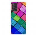 Samsung Galaxy A52 4G / A52 5G Custodia Cubi Colorati
