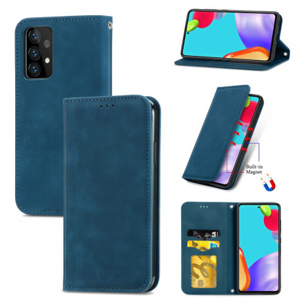 Flip Cover Samsung Galaxy A52 4G / A52 5G effetto pelle Chic