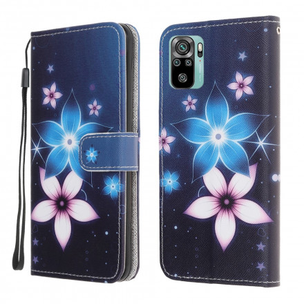 Xiaomi Redmi Note 10 / Note 10S Cordino Fiore Custodia