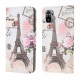 Xiaomi Redmi Note 10 / Note 10s Retro Custodia Torre Eiffel